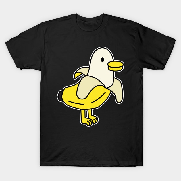 Banana Duck T-Shirt by rudypagnel